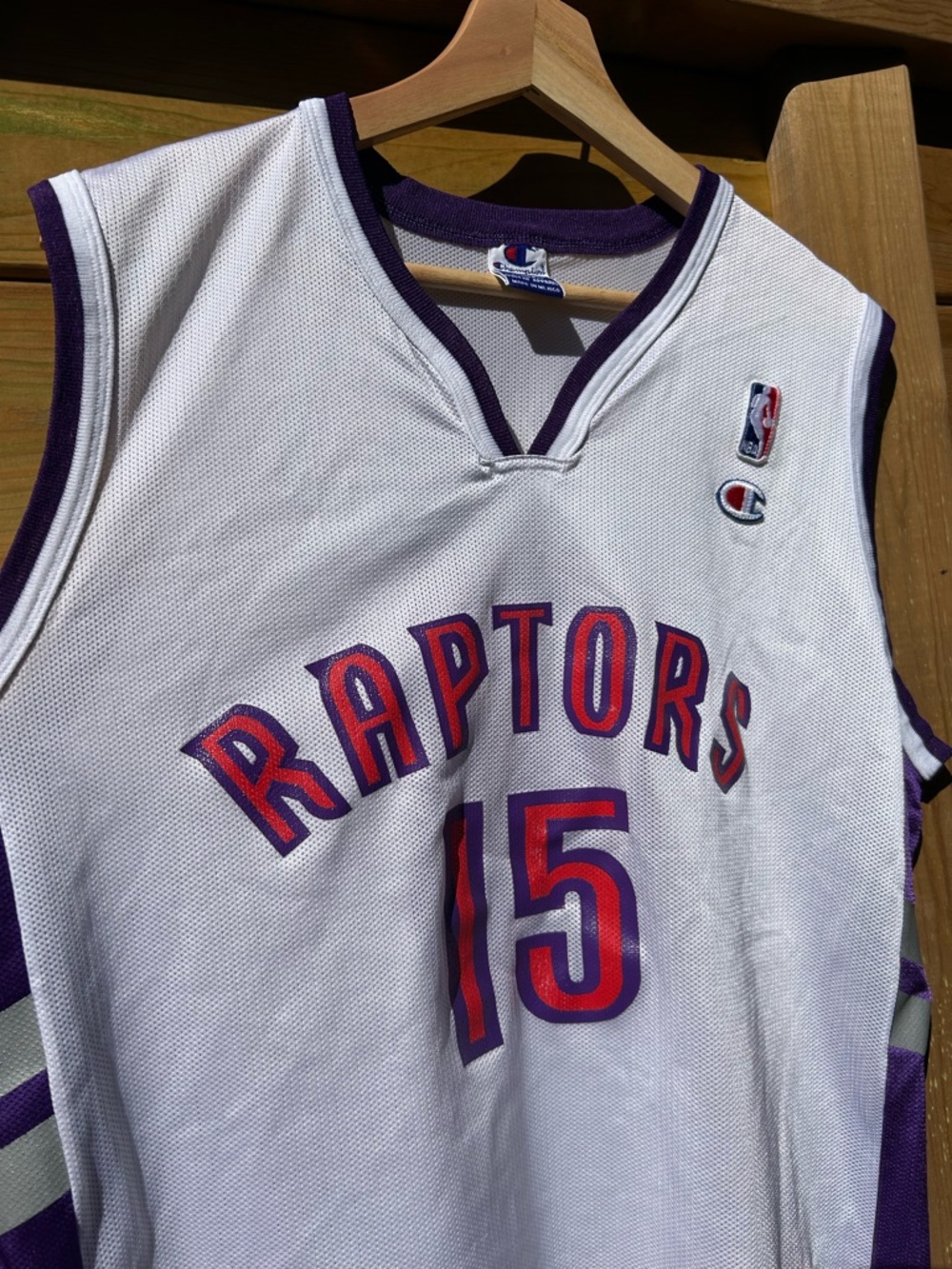 Vintage Vince Carter Toronto Raptors Jersey champion medium/40